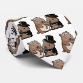 Wombat Wedding Krawatte (Gerollt)