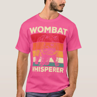 Wombat Whisperer Funny Wombat Sprichwort T-Shirt