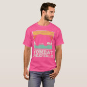 Wombat Wombats Lover Australien T-Shirt (Vorne ganz)