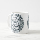 Wombat Wonderland Tasse" Kaffeetasse (Vorderseite Links)