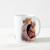 Wombat Wonderland Tasse" Kaffeetasse (VorderseiteRechts)