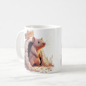Wombat Wonderland Tasse" Kaffeetasse (Vorderseite Links)