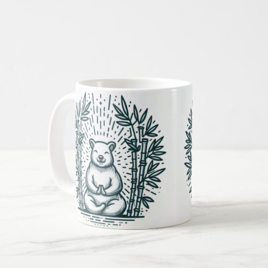 Wombat Wonderland Tasse" Kaffeetasse (Vorderseite Links)