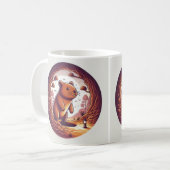 Wombat Wonderland Tasse" Kaffeetasse (Vorderseite Links)