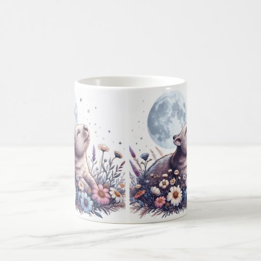 Wombat Wonderland Tasse" Kaffeetasse (Mittel)