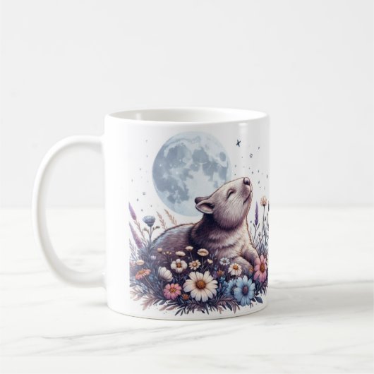 Wombat Wonderland Tasse" Kaffeetasse (Links)
