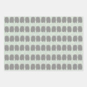 Wombat Wrapping Paper Sheets Geschenkpapier Set (Vorderseite 3)