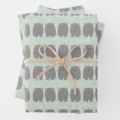 Wombat Wrapping Paper Sheets Geschenkpapier Set (Beispiel)