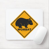Wombat Zeichen Mousepad (Mit Mouse)
