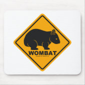 Wombat Zeichen Mousepad (Vorne)