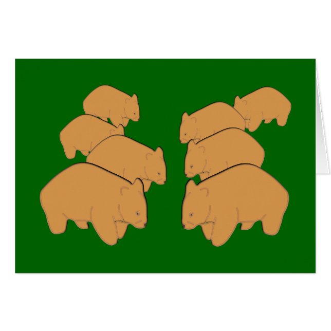 Wombats (Vorderseite (Horizontal))