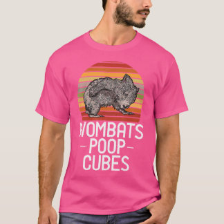 Wombats Kackte Kubas Lieben Wombat T-Shirt