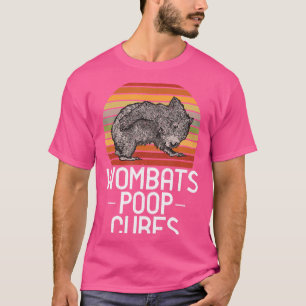 Wombats Koten Würfel Liebt Wombat T-Shirt
