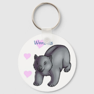Wombats Schlüsselanhänger