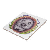 "Wombie" die wombat Fliese oder das Trivet (Seite)