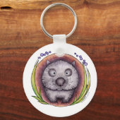 "Wombie", die Wombat-Schlüsselkette Schlüsselanhänger (Vorderseite)