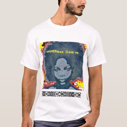 WOMBman Leben an T-Shirt (Vorderseite)