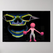 Wombo am Rande des Untergangs Ken Gage Poster (Vorne)