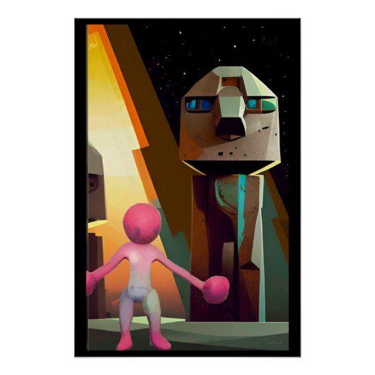 Wombo and the Mystic Sentry Poster (Vorderseite)