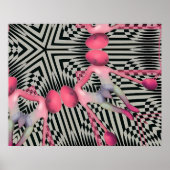 Wombo-Flagge des Unabhängigkeitssurrealismus Poster (Vorne)