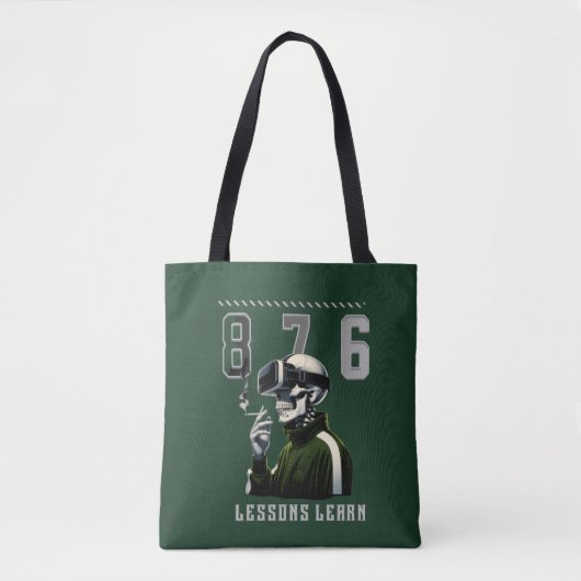 Women 876 LESSONS LEARN Tote Tasche (Vorderseite)