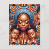 Women and child Isaiah 49:15: Postkarte (Vorderseite)