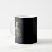 Women Are Born To Serve Men Funny Boss Girl Motiva Kaffeetasse (Vorderseite Links)