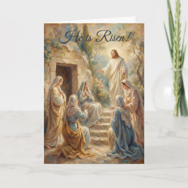 Women at the Garden Tomb Easter Card Karte
