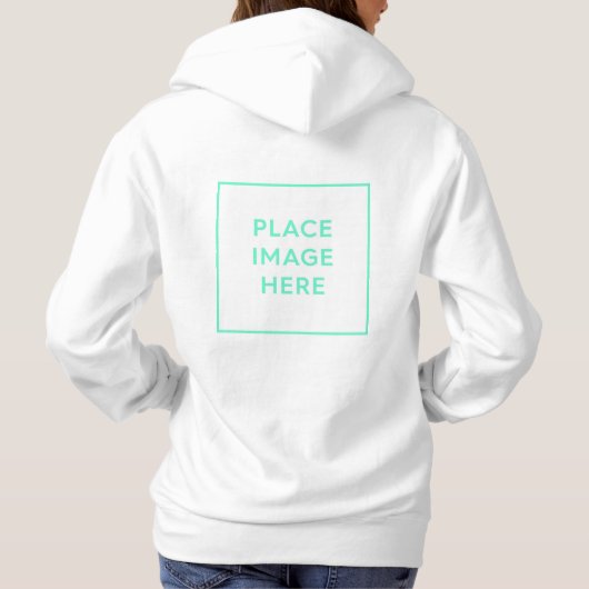 Women Basic Hooded Sweatshirt - Back - Souvenir (Rückseite)