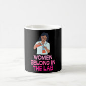 Women Belong In The Lab - Women In Stem Kaffeetasse (Mittel)