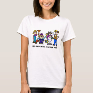 Women Blue Collar Workers T-Shirt