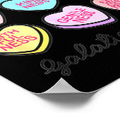 Women Christian Valentine Galatians Conversation H Poster (Ecke)