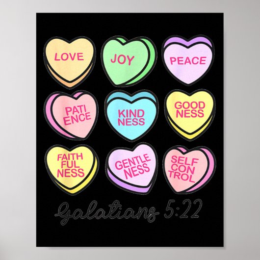 Women Christian Valentine Galatians Conversation H Poster (Vorne)