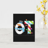 Women Christmas Occupational Therapy Ot Ota Snowma Karte (Gelbe Blume)