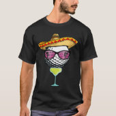 Women Cinco De Mayo Golf Ball With Sombrero Margar T-Shirt (Vorderseite)