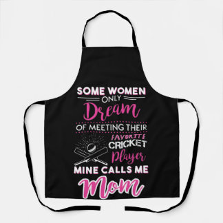 Women Cricket Funny Schürze