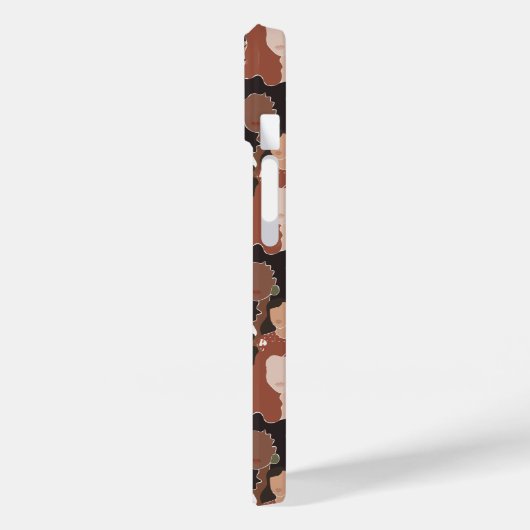 Women Diversity Grid iPhone Case (Rückseite / Links)