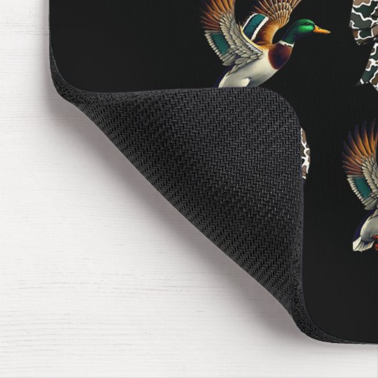 Women Duck Hunting Season Camo Coquette Bows Hunti Mousepad (Ecke)