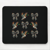 Women Duck Hunting Season Camo Coquette Bows Hunti Mousepad (Vorne)