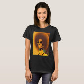 Women Empowerment Retro Afro African American Mom T-Shirt (Vorne ganz)