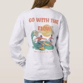 Women Energy Flow Lessons Learn Sweatshirts  (Rückseite)
