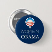 Women_for_Obama_Button Button (Vorne & Hinten)