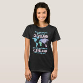 Women from Cleveland Girl From Cleveland Ohio T-Shirt (Vorne ganz)