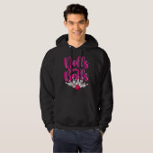 Women Girls Bowling Team Dolls With Balls Hoodie (Vorne ganz)