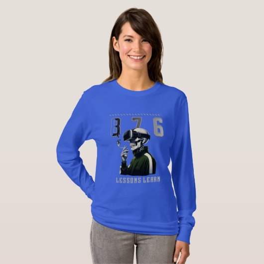 Women Gorilla Boss Lessons Learn Long Sleeve  T-Shirt (Vorne ganz)