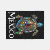 Women Gulf Of Mexico Forever Mexican Souvenir Sea  Fleecedecke (Vorderseite (Horizontal))