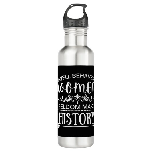 Women History Edelstahlflasche (Vorderseite)