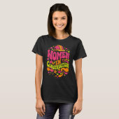 Women In Construction Retro Empowerment T-Shirt (Vorne ganz)
