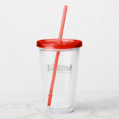 Women in GLAM  Acryltrinkbecher (Rückseite)