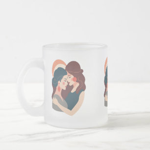 Women in love glases mattglastasse